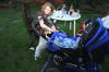 Tante Luzie immer im Einsatz